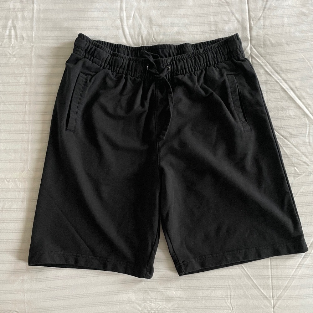 ( 3 for 25$ ) MEN'S SWEAT SHORTS BLACK SIZE L